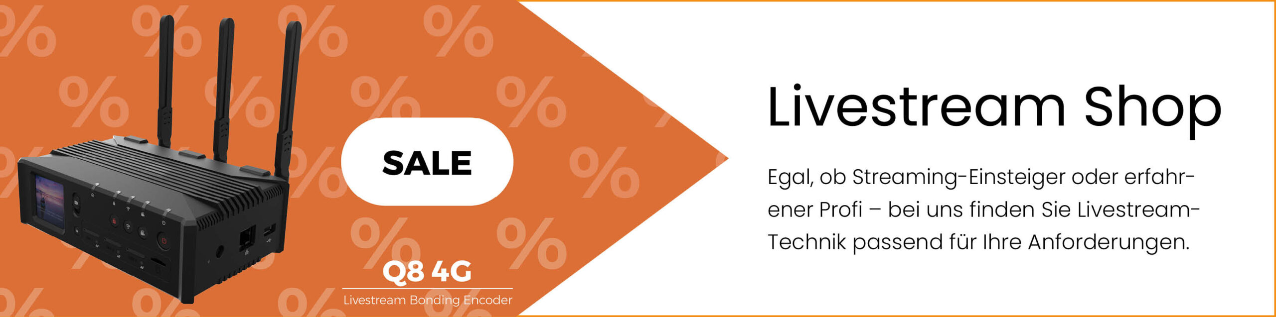 Banner Livestream Shop